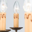 Candelabru clasic alama patinata 8xE14/40W, Stilluster LU 1283/8 Patina Orion